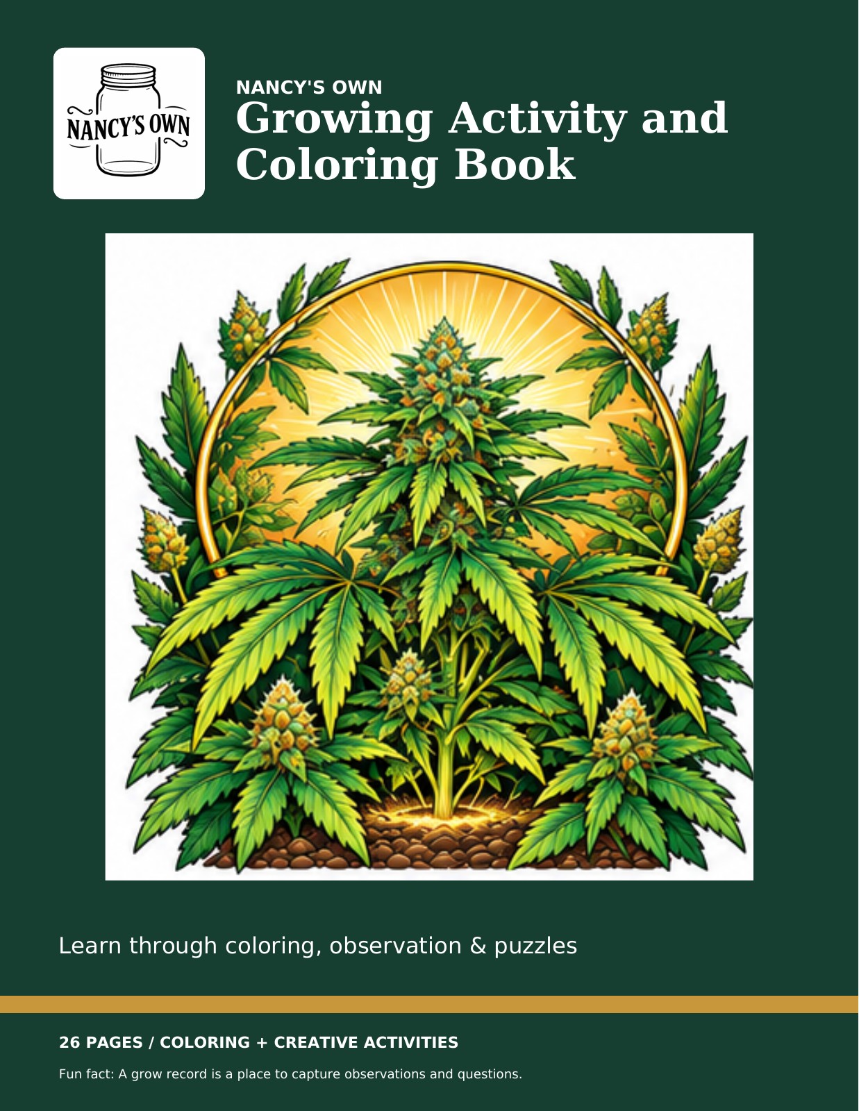 Growing Activity and Coloring Book