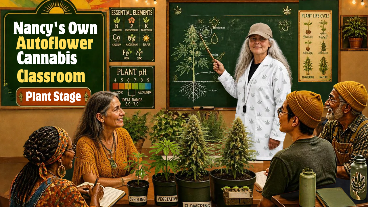 Nancy in the classroom