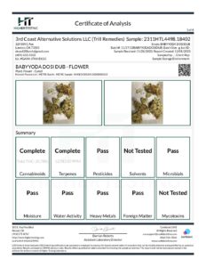 Babyoda Dosi Dub Auto Fems Indica Dominant Hybrid - Image 5