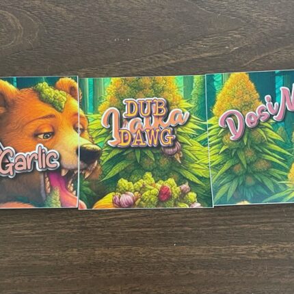 8D Garlic- Dub Laika Dawg- Dosi Mo Mulit Pack